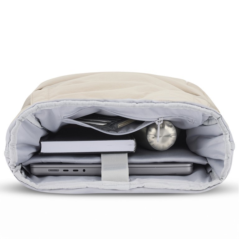Rucksack Eco Series Kyle erweiterbar Sand, Farbe: beige, Marke: Johnny Urban, EAN: 4260759424298, Abmessungen in cm: 31x45x14, Bild 14 von 17