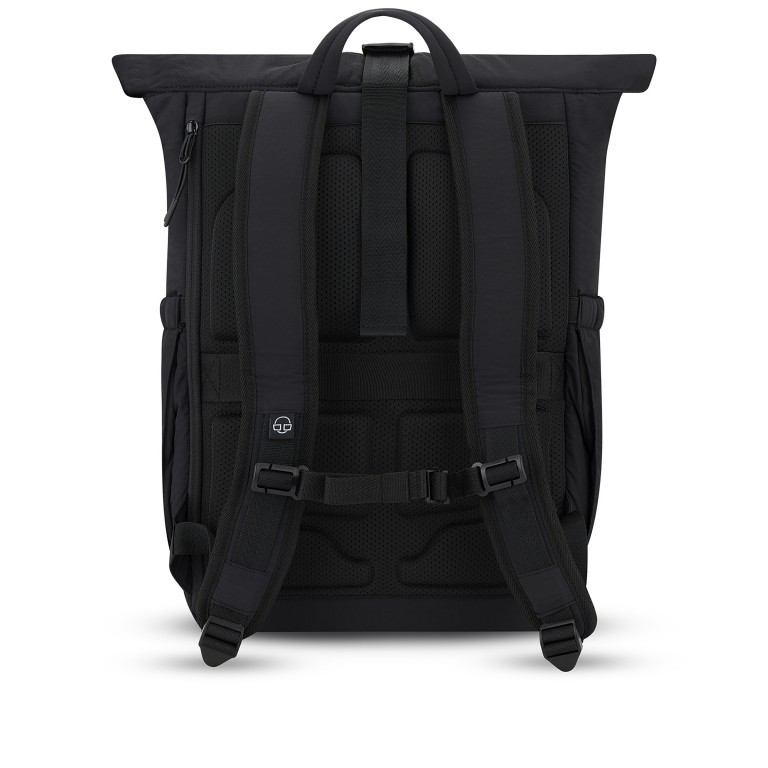Rucksack Eco Series Kyle erweiterbar Black, Farbe: schwarz, Marke: Johnny Urban, EAN: 4260759424281, Abmessungen in cm: 31x45x14, Bild 5 von 17