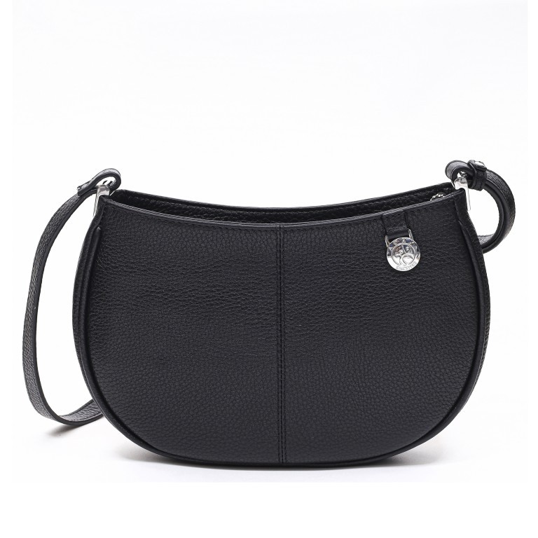 Umhängetasche Cormorano Elma Black, Farbe: schwarz, Marke: Adax, EAN: 5705483269146, Abmessungen in cm: 24x16x5.5, Bild 3 von 7