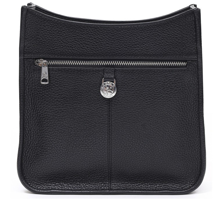 Umhängetasche Cormorano Gunvor Black, Farbe: schwarz, Marke: Adax, EAN: 5705483269276, Abmessungen in cm: 22.5x22x7.5, Bild 3 von 6