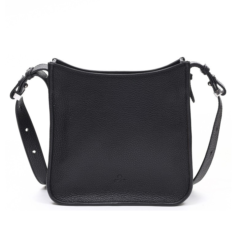 Umhängetasche Cormorano Gunvor Black, Farbe: schwarz, Marke: Adax, EAN: 5705483269276, Abmessungen in cm: 22.5x22x7.5, Bild 1 von 6