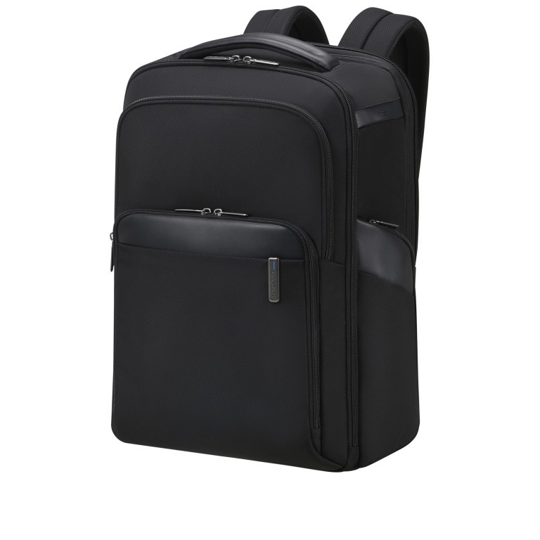 Rucksack Evosight mit Laptopfach 17.3 Zoll Black, Farbe: schwarz, Marke: Samsonite, EAN: 5400520303783, Abmessungen in cm: 32x46x20, Bild 2 von 9