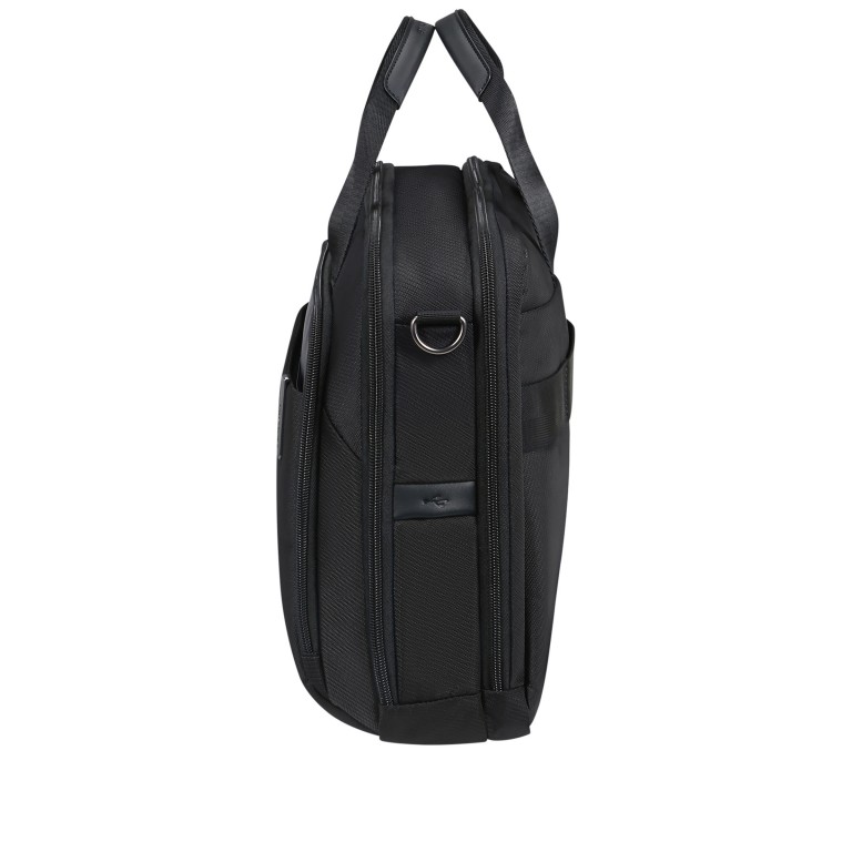 Notebooktasche Evosight Laptop Bailhandle 15.6 Zoll mit Easy-Pass-System Black, Farbe: schwarz, Marke: Samsonite, EAN: 5400520303806, Abmessungen in cm: 41x29x12, Bild 3 von 9