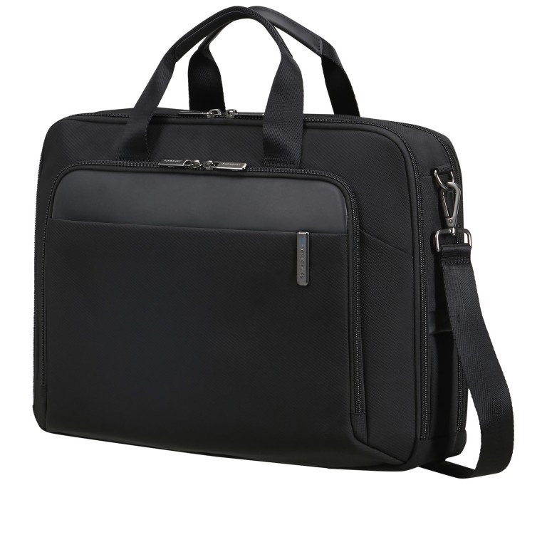 Notebooktasche Evosight Laptop Bailhandle 17.3 Zoll mit Easy-Pass-System Black, Farbe: schwarz, Marke: Samsonite, EAN: 5400520304025, Abmessungen in cm: 44x32x13, Bild 2 von 9