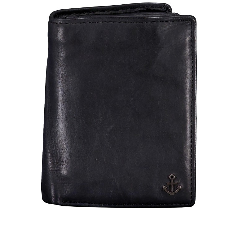 Geldbörse Anchor-Love Tarquin SL-14529 Dark Ash, Farbe: anthrazit, Marke: Harbour 2nd, EAN: 4046478083257, Abmessungen in cm: 9.7x13x3.3, Bild 1 von 5