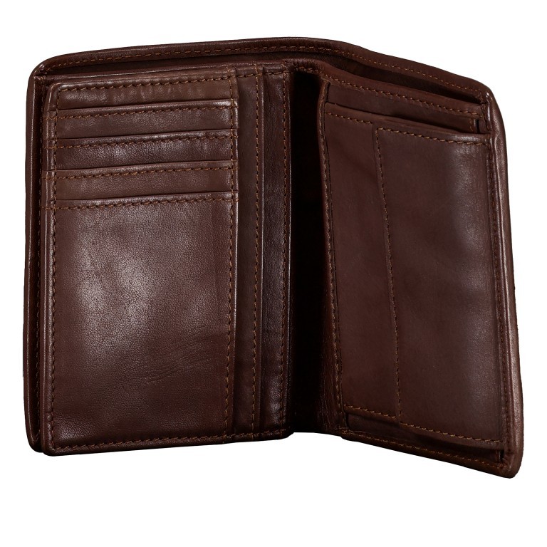 Geldbörse Anchor-Love Tarquin SL-14529 Chocolate Brown, Farbe: braun, Marke: Harbour 2nd, EAN: 4046478083271, Abmessungen in cm: 9.7x13x3.3, Bild 4 von 5