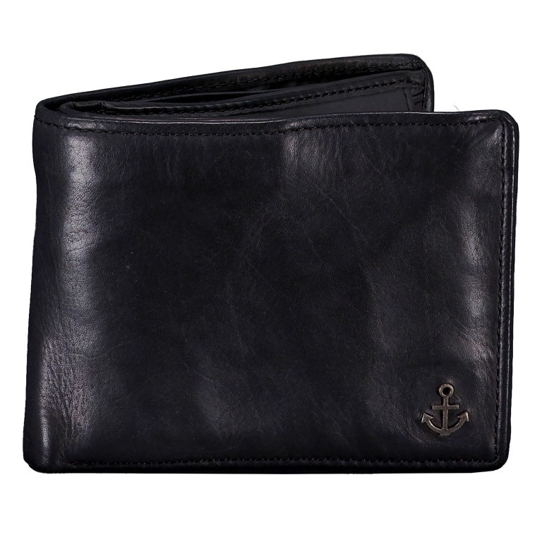 Geldbörse Anchor-Love Kairos SL-14530 Dark Ash, Farbe: anthrazit, Marke: Harbour 2nd, EAN: 4046478083295, Abmessungen in cm: 12x9.5x2.5, Bild 1 von 4