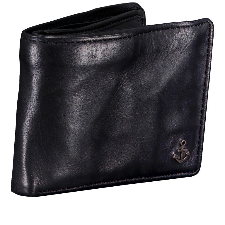 Geldbörse Anchor-Love Kairos SL-14530 Dark Ash, Farbe: anthrazit, Marke: Harbour 2nd, EAN: 4046478083295, Abmessungen in cm: 12x9.5x2.5, Bild 2 von 4