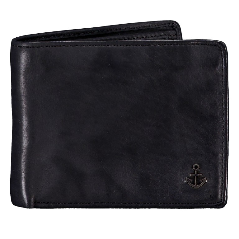 Geldbörse Anchor-Love Lorenzo SL-14531 Dark Ash, Farbe: anthrazit, Marke: Harbour 2nd, EAN: 4046478083332, Abmessungen in cm: 12.5x9.7x2.5, Bild 1 von 5