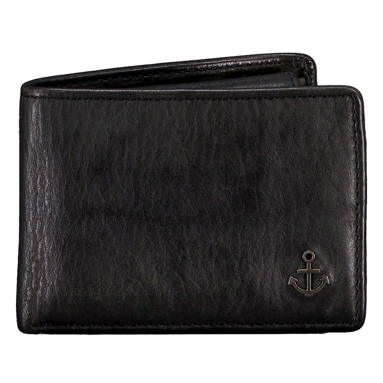 Geldbörse Anchor-Love Thorin SL-14532 Dark Ash, Farbe: anthrazit, Marke: Harbour 2nd, EAN: 4046478083370, Abmessungen in cm: 10x7.5x1.5, Bild 1 von 4