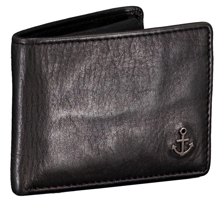 Geldbörse Anchor-Love Thorin SL-14532 Dark Ash, Farbe: anthrazit, Marke: Harbour 2nd, EAN: 4046478083370, Abmessungen in cm: 10x7.5x1.5, Bild 2 von 4
