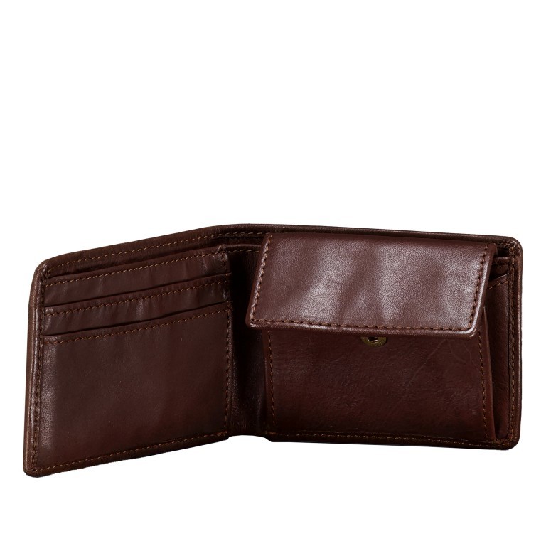 Geldbörse Anchor-Love Thorin SL-14532 Chocolate Brown, Farbe: braun, Marke: Harbour 2nd, EAN: 4046478083394, Abmessungen in cm: 10x7.5x1.5, Bild 4 von 4