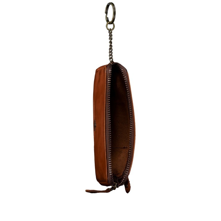 Schlüsseletui Anchor-Love Zane SL-14533 mit RFID-Schutz Charming Cognac, Farbe: cognac, Marke: Harbour 2nd, EAN: 4046478083424, Abmessungen in cm: 12x7.5x2, Bild 4 von 4