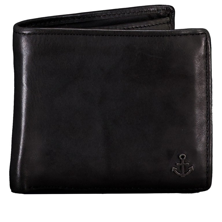 Geldbörse Anchor-Love Gwen SL-14535 Dark Ash, Farbe: anthrazit, Marke: Harbour 2nd, EAN: 4046478083493, Abmessungen in cm: 11x9.5x2.5, Bild 1 von 4