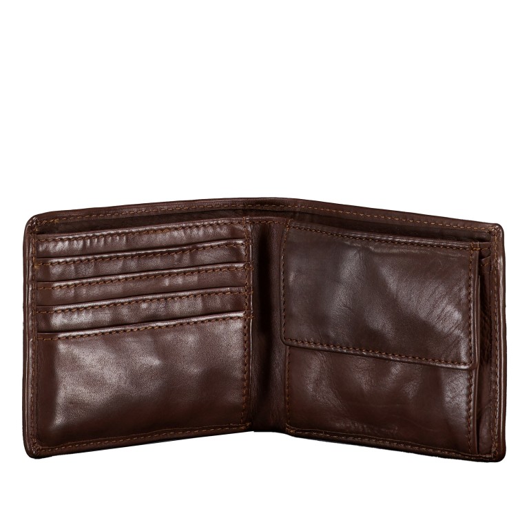 Geldbörse Anchor-Love Gwen SL-14535 Chocolate Brown, Farbe: braun, Marke: Harbour 2nd, EAN: 4046478083516, Abmessungen in cm: 11x9.5x2.5, Bild 4 von 4