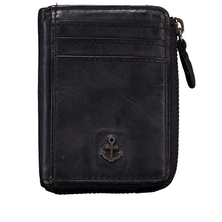 Geldbörse Anchor-Love Silas SL-14537 Dark Ash, Farbe: anthrazit, Marke: Harbour 2nd, EAN: 4046478083578, Abmessungen in cm: 7.5x10x1.5, Bild 1 von 4