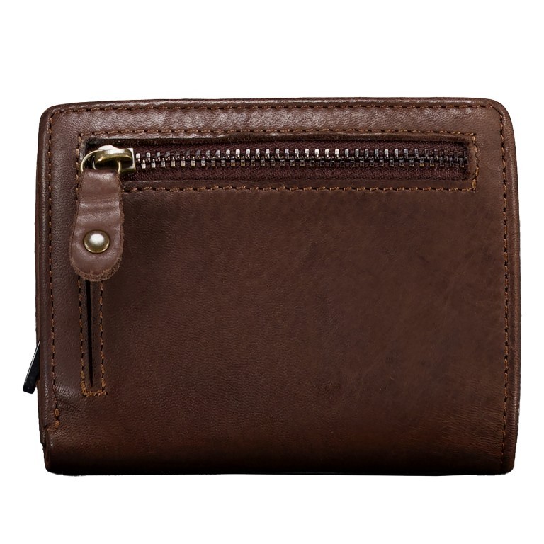Geldbörse Anchor-Love Rex SL-14538 E-Case Chocolate Brown, Farbe: braun, Marke: Harbour 2nd, EAN: 4046478083639, Abmessungen in cm: 8.5x10.8x2.5, Bild 3 von 4