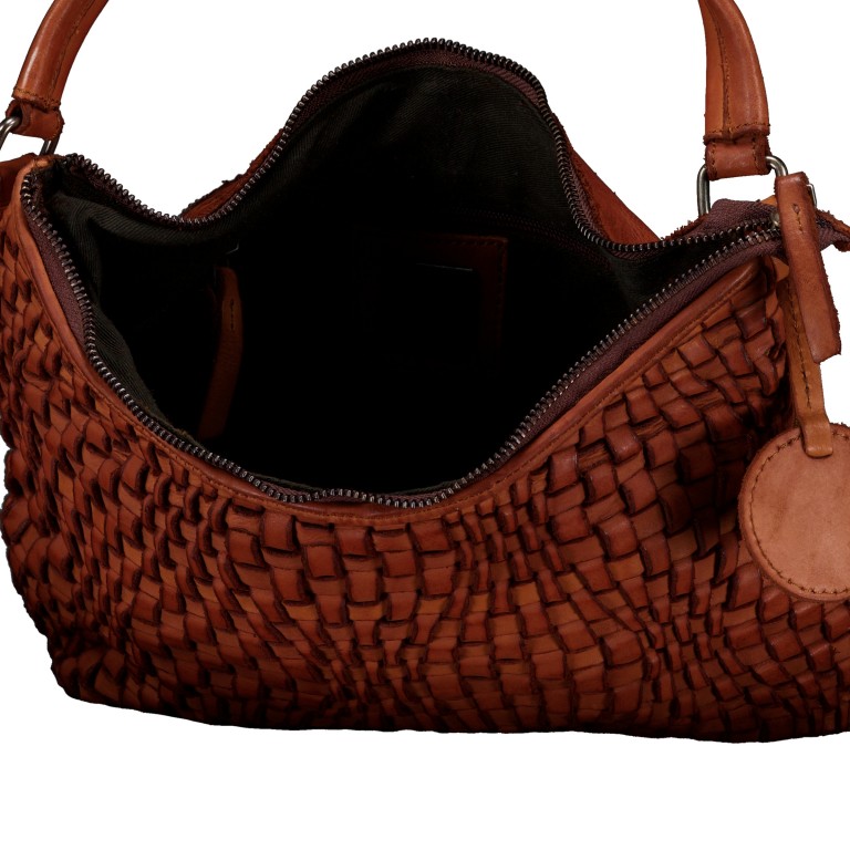 Beuteltasche Fashion-Lights Mira FL-13304 COGNAC/Charming Cognac, Farbe: cognac, Marke: Harbour 2nd, EAN: 4046478084704, Abmessungen in cm: 23x23x12, Bild 8 von 8