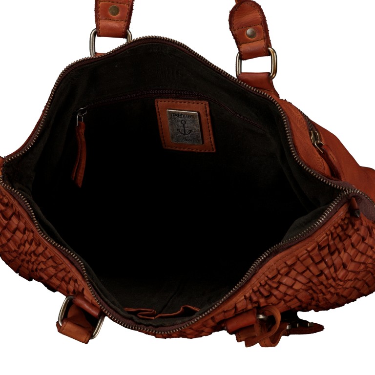 Handtasche Fashion-Lights Leona FL-13305 Charming Cognac, Farbe: cognac, Marke: Harbour 2nd, EAN: 4046478084711, Abmessungen in cm: 29x25.5x11, Bild 8 von 8