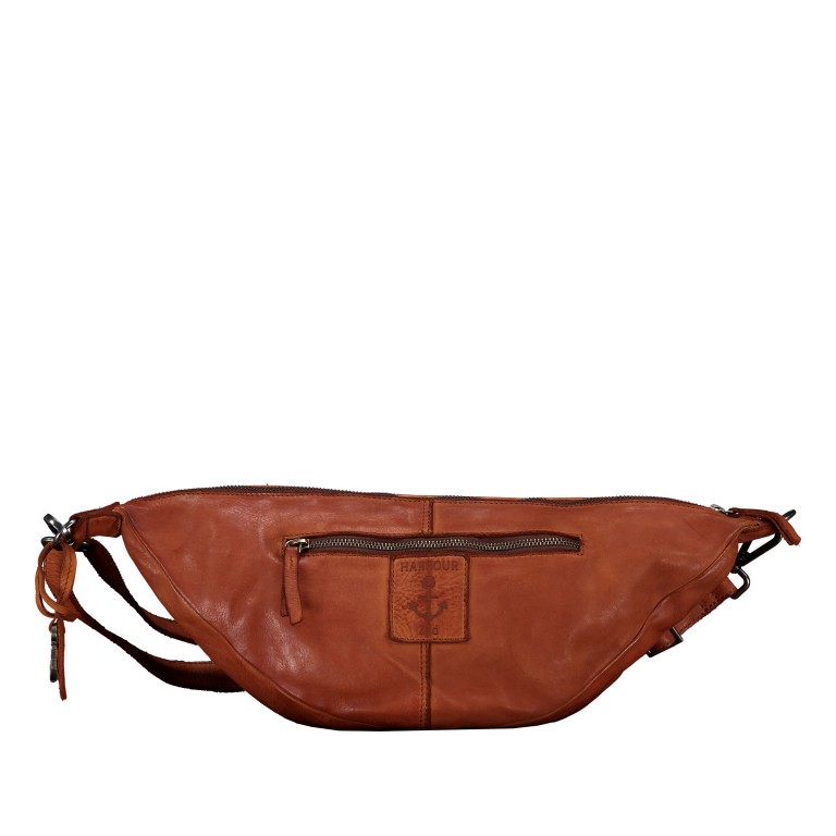Beuteltasche Fashion-Lights Blythe FL-13306 Charming Cognac, Farbe: cognac, Marke: Harbour 2nd, EAN: 4046478084728, Abmessungen in cm: 42x16x7.5, Bild 3 von 6