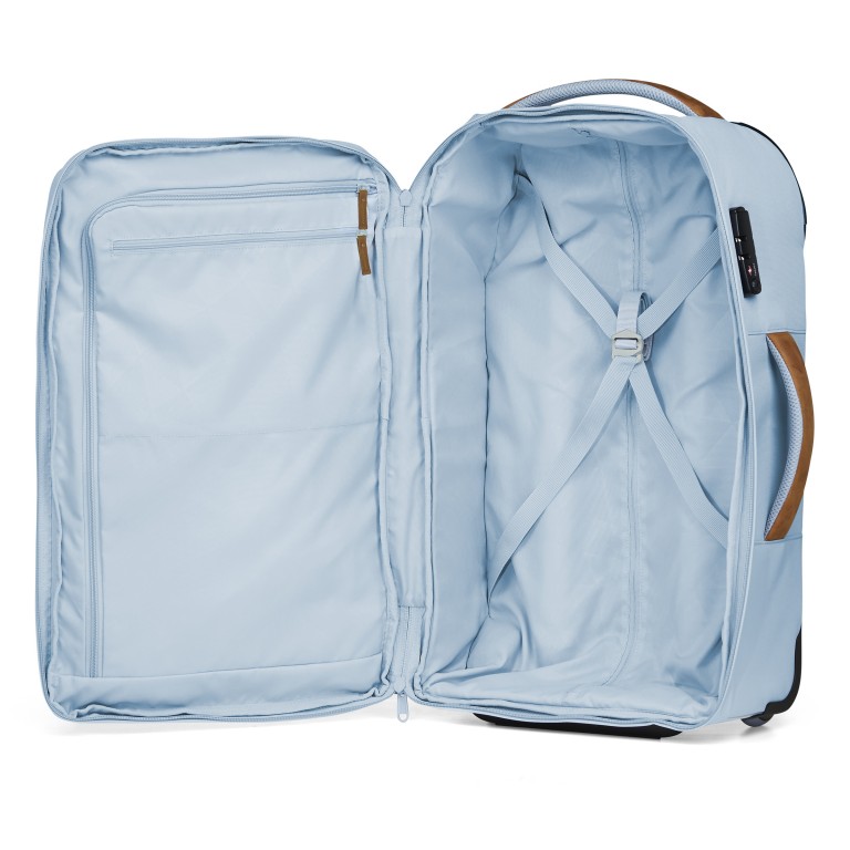 Rollenreisetasche Travel Flow S Cabin Size Pure Ice Blue, Farbe: blau/petrol, Marke: Satch, EAN: 4057081161553, Abmessungen in cm: 32x54x23, Bild 5 von 8