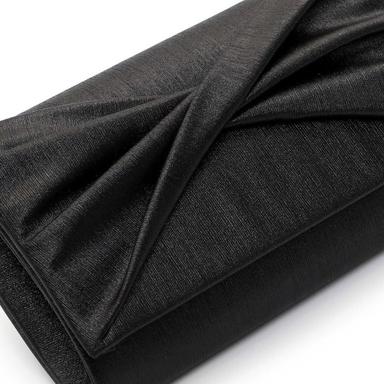 Umhängetasche / Clutch Amalia Ribbon Black, Farbe: schwarz, Marke: Tamaris, EAN: 4063512138599, Abmessungen in cm: 22x14x5.5, Bild 7 von 7