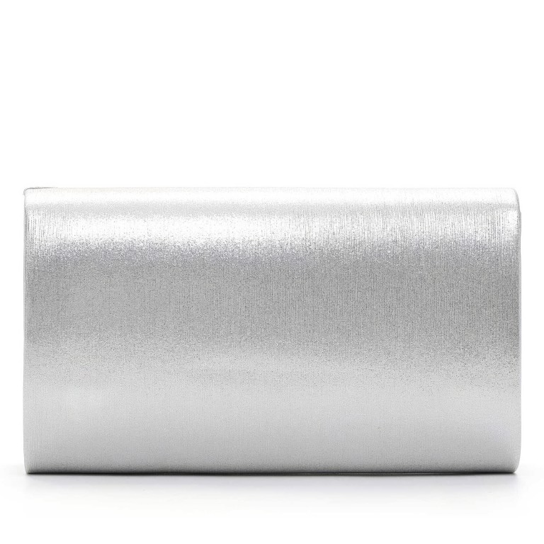 Umhängetasche / Clutch Amalia Ribbon Silver, Farbe: metallic, Marke: Tamaris, EAN: 4063512138629, Abmessungen in cm: 22x14x5.5, Bild 3 von 7