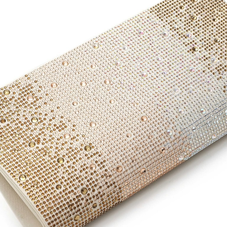 Umhängetasche / Clutch Amalia mit Glitzersteinchen Gold, Farbe: metallic, Marke: Tamaris, EAN: 4063512139022, Abmessungen in cm: 25x12.5x0, Bild 7 von 7