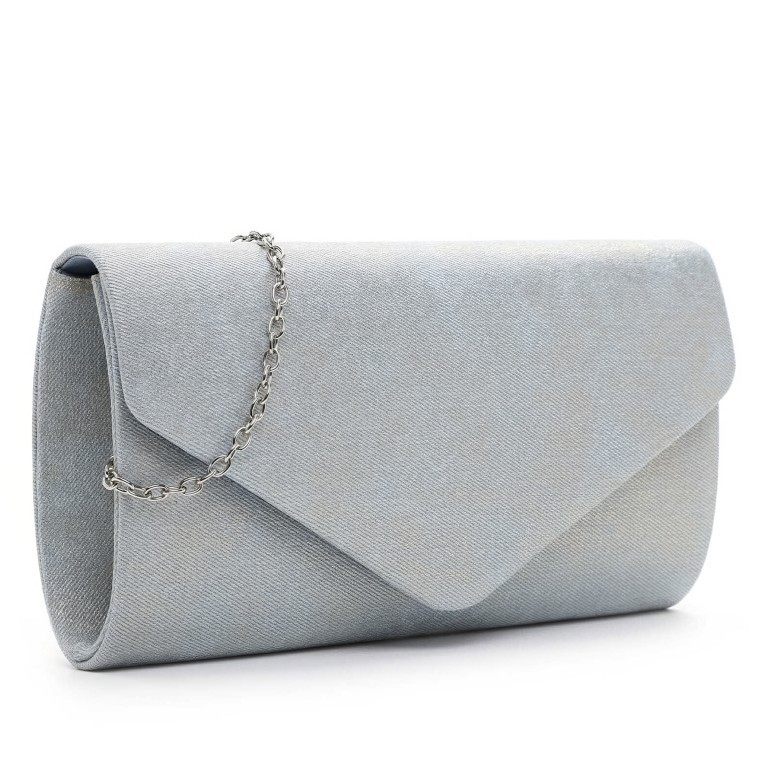 Umhängetasche / Clutch Amalia Denim Light Sky, Farbe: blau/petrol, Marke: Tamaris, EAN: 4063512138773, Abmessungen in cm: 24.5x13x5, Bild 2 von 7