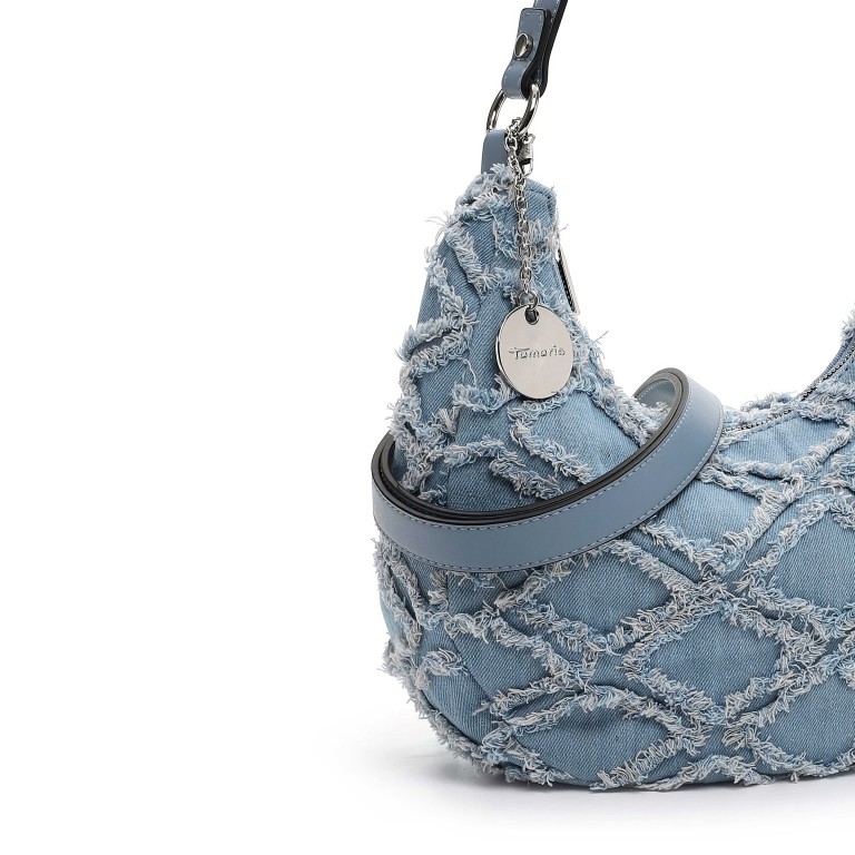 Beuteltasche Fabienne Blue, Farbe: blau/petrol, Marke: Tamaris, EAN: 4063512131040, Abmessungen in cm: 30x26x9, Bild 9 von 9