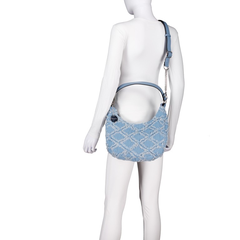 Beuteltasche Fabienne Blue, Farbe: blau/petrol, Marke: Tamaris, EAN: 4063512131040, Abmessungen in cm: 30x26x9, Bild 7 von 9