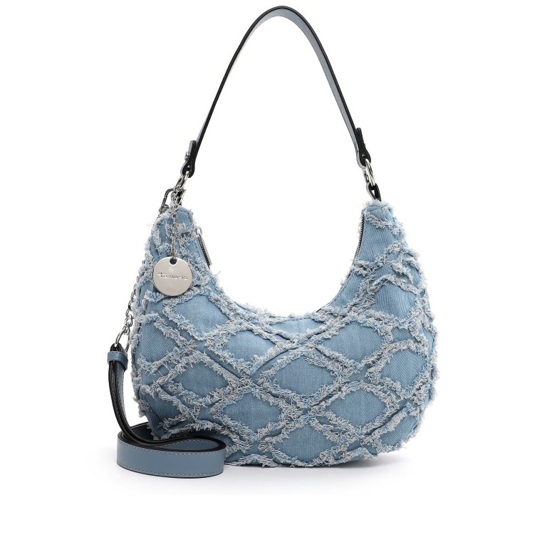 Beuteltasche Fabienne Blue, Farbe: blau/petrol, Marke: Tamaris, EAN: 4063512131040, Abmessungen in cm: 30x26x9, Bild 1 von 9