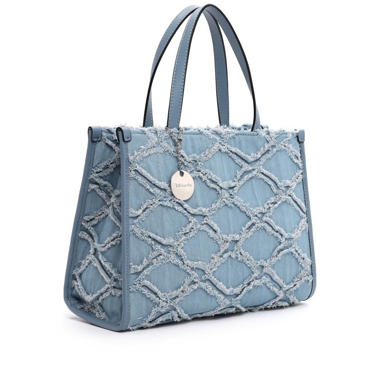 Handtasche Fabienne Blue, Farbe: blau/petrol, Marke: Tamaris, EAN: 4063512131088, Abmessungen in cm: 33x25x13.5, Bild 2 von 8