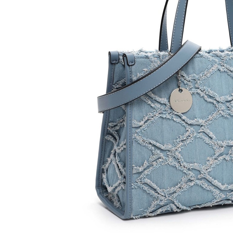 Handtasche Fabienne Blue, Farbe: blau/petrol, Marke: Tamaris, EAN: 4063512131088, Abmessungen in cm: 33x25x13.5, Bild 8 von 8