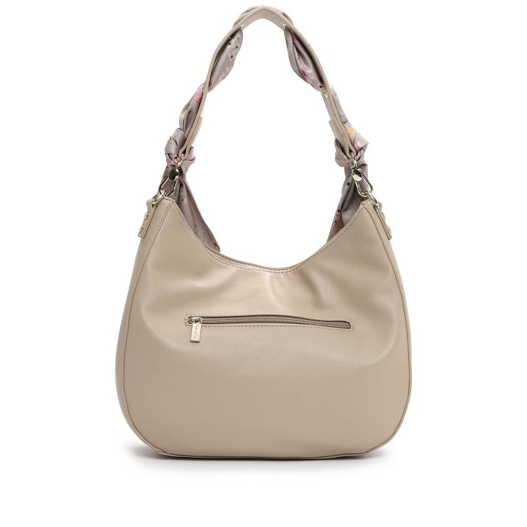 Beuteltasche Fabia Sand, Farbe: beige, Marke: Tamaris, EAN: 4063512130739, Abmessungen in cm: 32x28x8, Bild 3 von 8