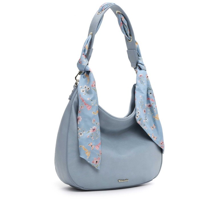 Beuteltasche Fabia Crystel Blue, Farbe: blau/petrol, Marke: Tamaris, EAN: 4063512130746, Abmessungen in cm: 32x28x8, Bild 2 von 8