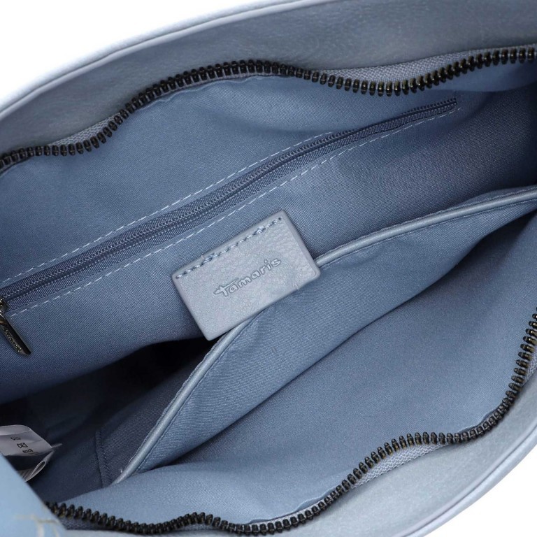 Beuteltasche Fabia Crystel Blue, Farbe: blau/petrol, Marke: Tamaris, EAN: 4063512130746, Abmessungen in cm: 32x28x8, Bild 7 von 8