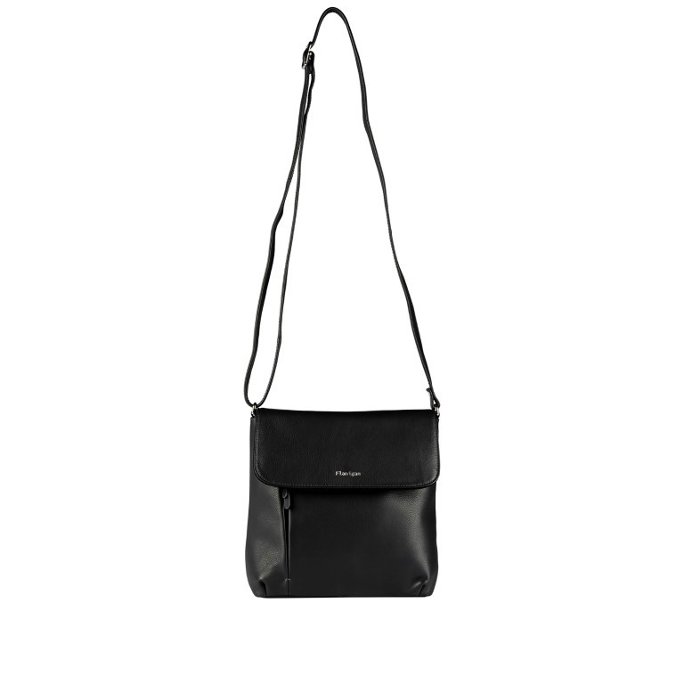 Umhängetasche Lugano 472 Schwarz, Farbe: schwarz, Marke: Flanigan, EAN: 4066727007988, Abmessungen in cm: 23x23x8.5, Bild 5 von 5