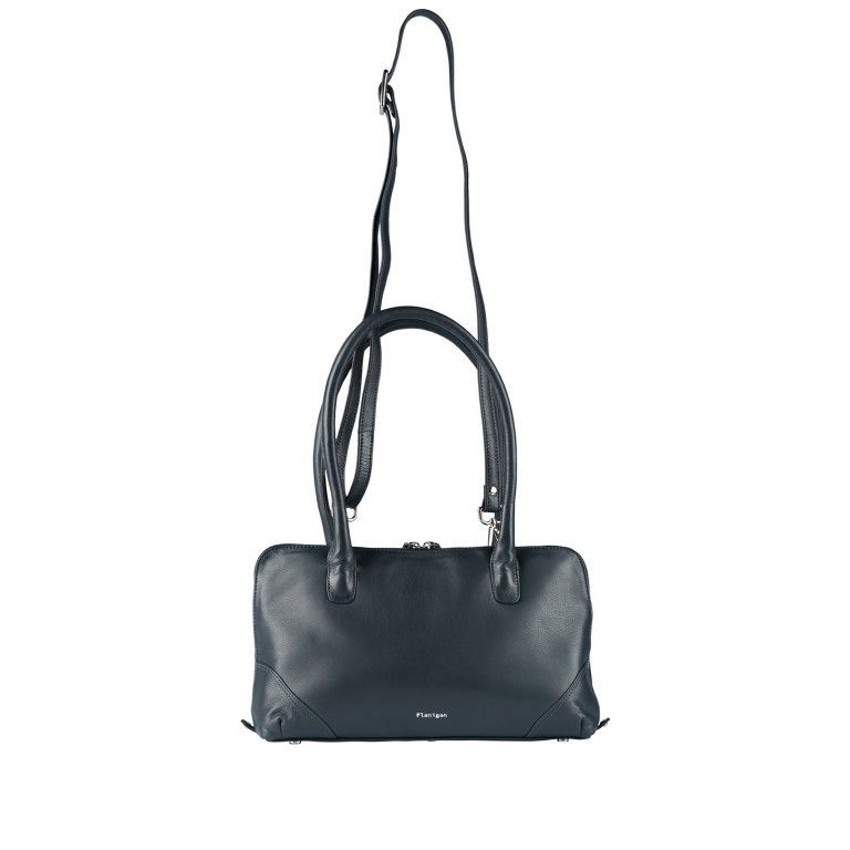 Shopper Lugano 481 Blau, Farbe: blau/petrol, Marke: Flanigan, EAN: 4066727008114, Abmessungen in cm: 32x20.5x10, Bild 5 von 5