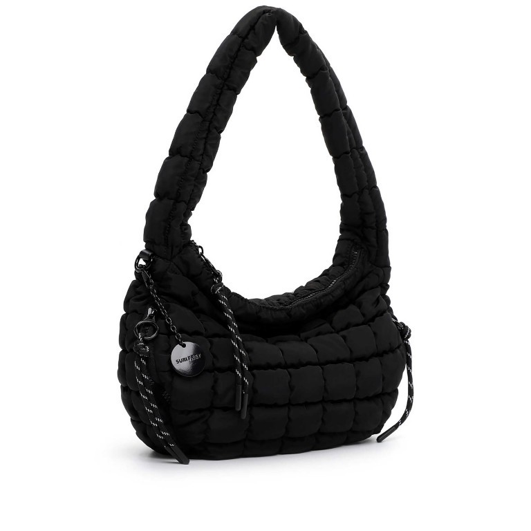 Beuteltasche Chelsy 14900 Black, Farbe: schwarz, Marke: Suri Frey, EAN: 4056185225772, Abmessungen in cm: 35x23x8, Bild 2 von 9