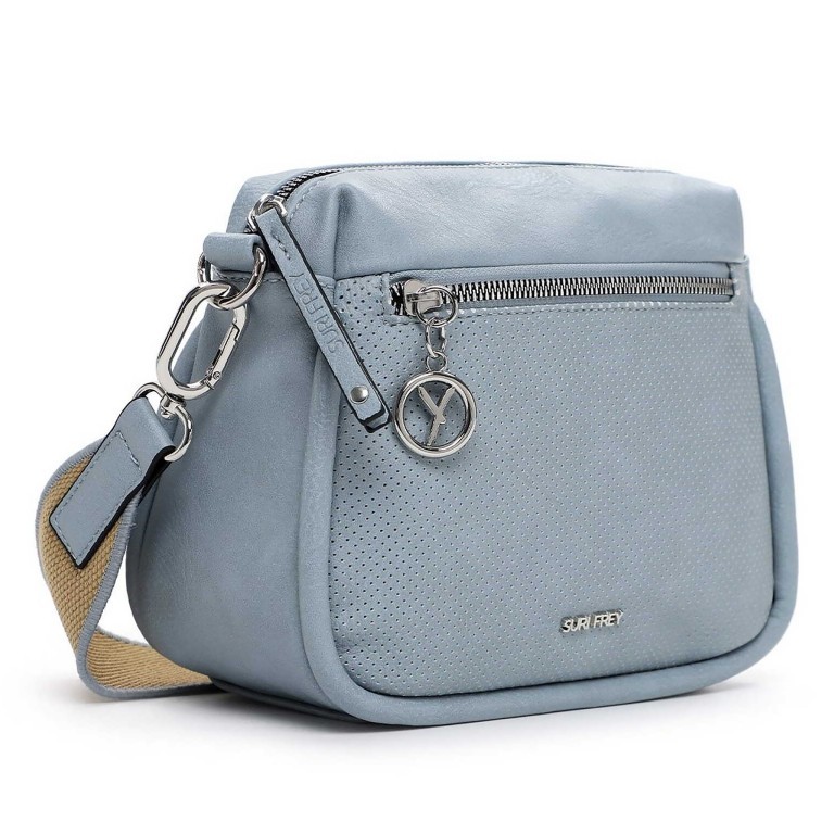 Umhängetasche Patsy 14870 Crystel Blue, Farbe: blau/petrol, Marke: Suri Frey, EAN: 4056185223143, Abmessungen in cm: 23x19x10, Bild 2 von 7