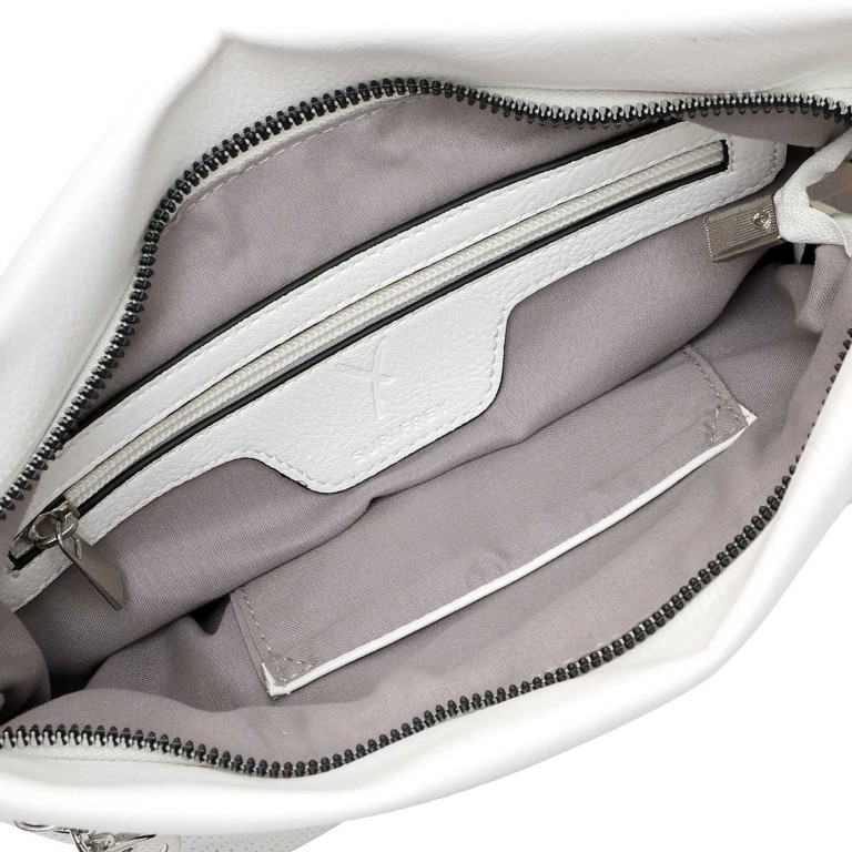 Umhängetasche Patsy 14871 White, Farbe: weiß, Marke: Suri Frey, EAN: 4056185223174, Abmessungen in cm: 31x26x6, Bild 6 von 7