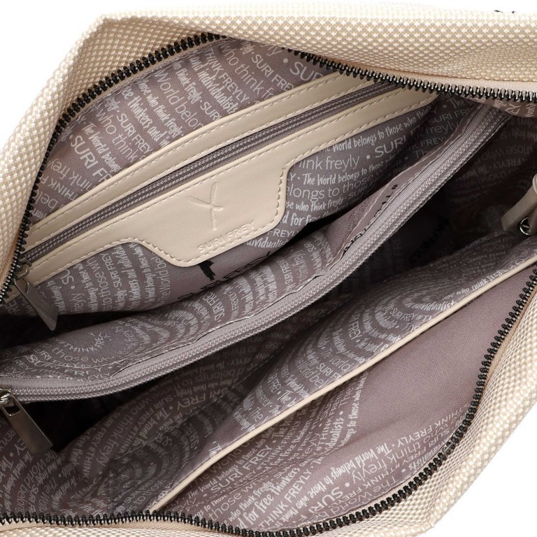 Beuteltasche Marry 18012 Ecru, Farbe: beige, Marke: Suri Frey, EAN: 4056185216268, Abmessungen in cm: 33x28x16, Bild 5 von 9