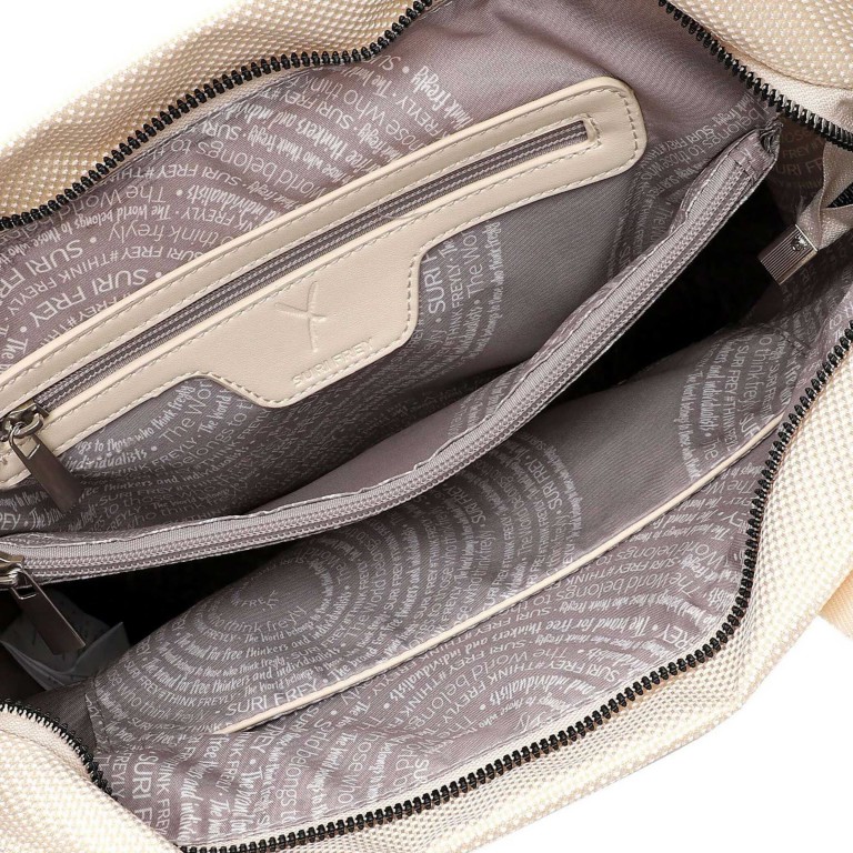 Handtasche Marry 18013 Ecru, Farbe: beige, Marke: Suri Frey, EAN: 4056185216312, Abmessungen in cm: 33x34x12, Bild 8 von 9