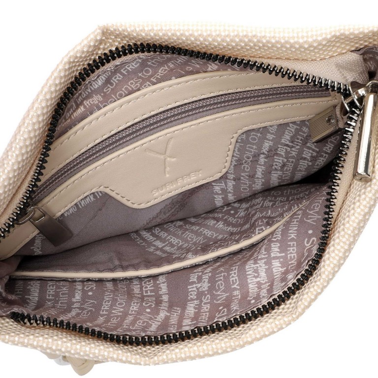 Umhängetasche Marry 18023 Ecru, Farbe: beige, Marke: Suri Frey, EAN: 4056185216510, Abmessungen in cm: 20.5x22.5x3.5, Bild 6 von 7