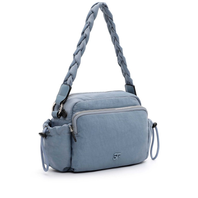 Umhängetasche Abby 14620 Denim, Farbe: blau/petrol, Marke: Suri Frey, EAN: 4056185217173, Abmessungen in cm: 21x16x10, Bild 2 von 9