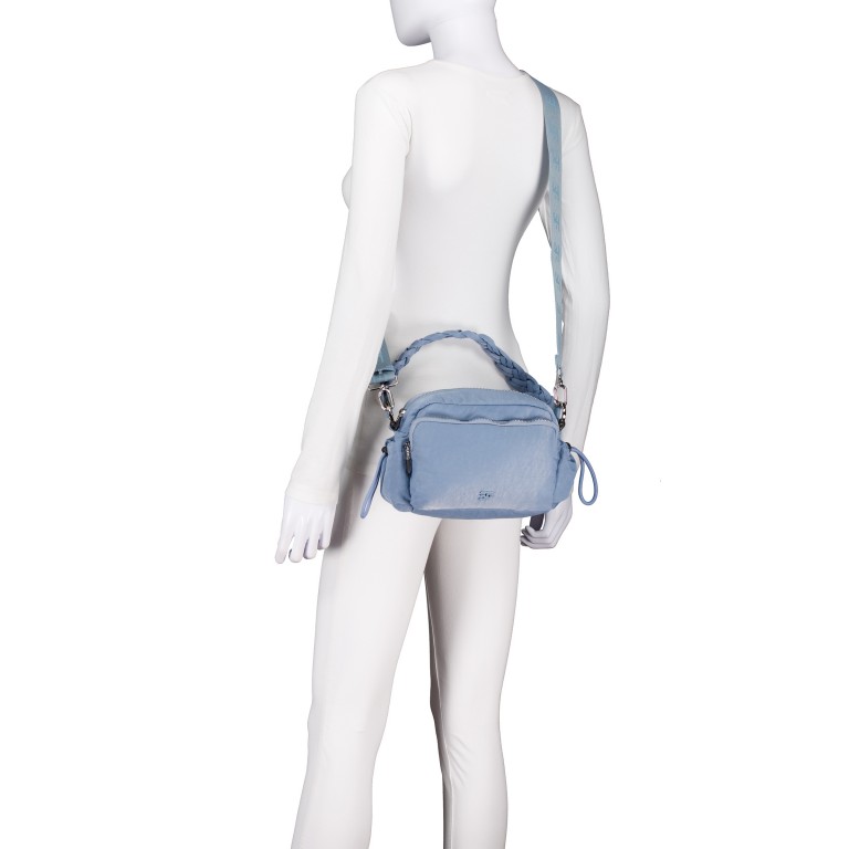 Umhängetasche Abby 14620 Denim, Farbe: blau/petrol, Marke: Suri Frey, EAN: 4056185217173, Abmessungen in cm: 21x16x10, Bild 7 von 9