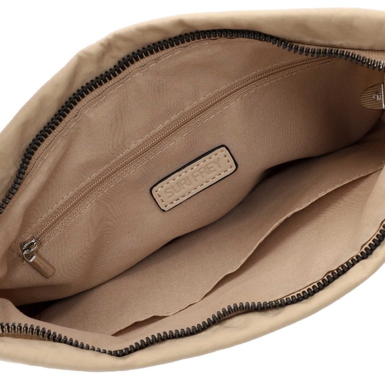 Umhängetasche Abby 14621 Light Taupe, Farbe: beige, Marke: Suri Frey, EAN: 4056185217272, Abmessungen in cm: 26x25x6, Bild 6 von 7
