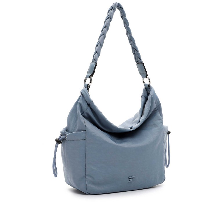 Beuteltasche Abby 14624 Denim, Farbe: blau/petrol, Marke: Suri Frey, EAN: 4056185217388, Abmessungen in cm: 32x27x12, Bild 2 von 8