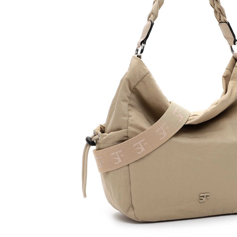 Beuteltasche Abby 14624 Light Taupe, Farbe: beige, Marke: Suri Frey, EAN: 4056185217418, Abmessungen in cm: 32x27x12, Bild 8 von 8